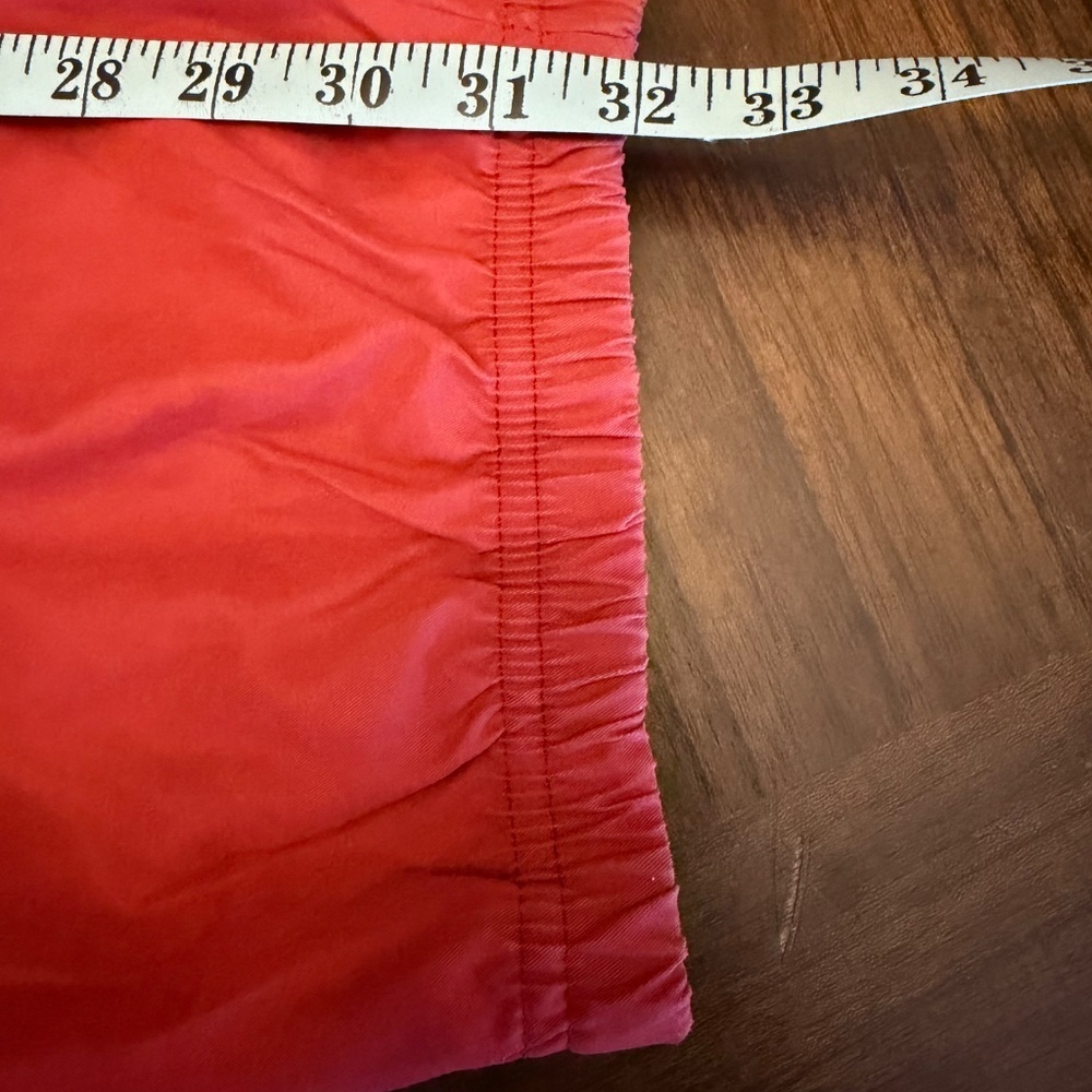 Weatherproof Performance Red Pants, Line Elastic waistband cuffs, Size Medium - Picture 13 of 15